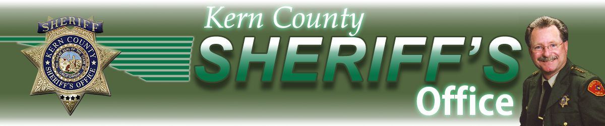 Kern Conty Sheriff's Office Banner with Logo