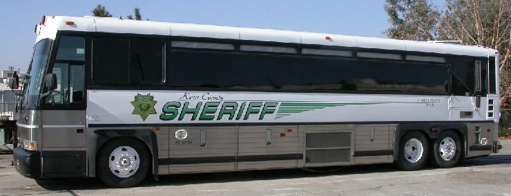 Kern County Sheriff's Bus