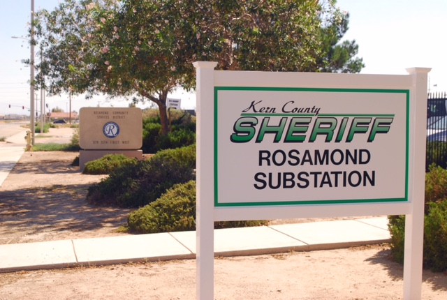 Rosamond Substation Sign Picture