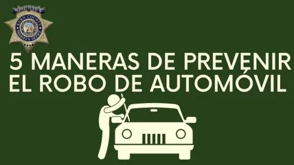 Kcso Five Ways To Prevent Auto Theft Thumbnail Spanish